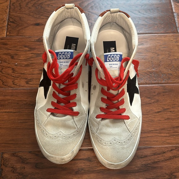 Mid Star sneakers in leather with suede star size 42 - Picture 3 of 5